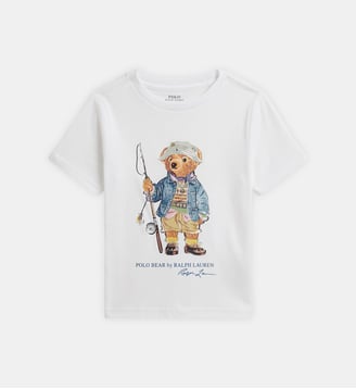 T-shirt Polo Bear imprimé signature - Polo Ralph Lauren - Blanc