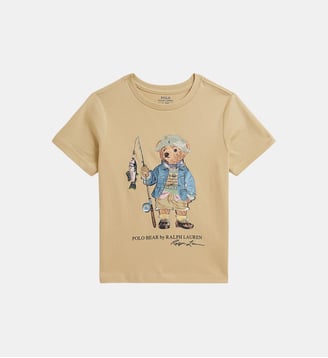 T-shirt Polo Bear imprimé signature - Polo Ralph Lauren - Beige