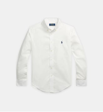 Chemise en popeline de coton - Polo Ralph Lauren - Blanc