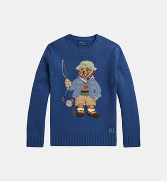 Pull Polo Bear - Polo Ralph Lauren - Bleu