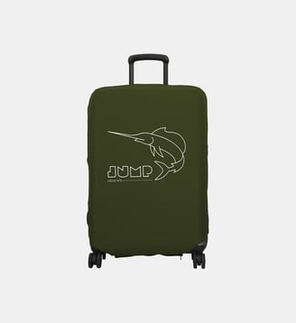 Housse de bagage spandex M - Jump - Kaki