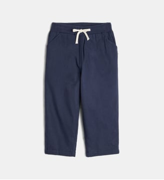 Pantalon Vouchou droit en coton bio - Cadet Rousselle - Bleu