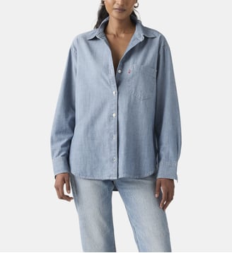 Chemise Boyfriend coton - Levi's - Bleu