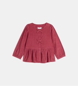 Top Victoria Vel en coton bio - Cadet Rousselle - Doré rosé