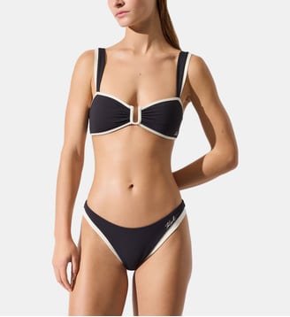 Bikin Signature Bandeau - Karl Lagerfeld - Noir