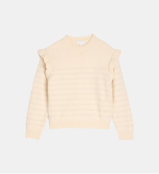 Pull Verveine Lur - Cadet Rousselle - Écru doré