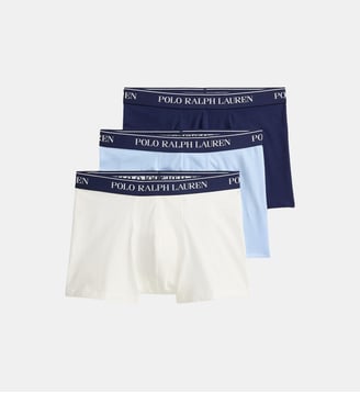 Lots de 3 boxers classiques coton stretch - Polo Ralph Lauren - Multicolore