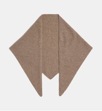 Echarpe triangle Bobo cachemire homme - Galeries Lafayette - Beige