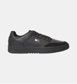 Baskets basses Retro signature - Tommy Hilfiger - Noir