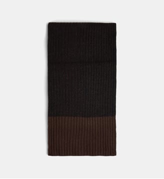 Écharpe Bixente - Galeries Lafayette - Noir et marron