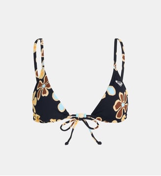 Soutien-gorge triangle de bain fleuri  - Roxy - Multicolore