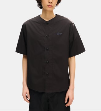 Chemisette droite coton signature - Kenzo - Black