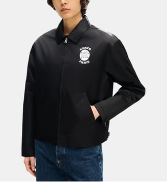 Veste droite zippée signature - Kenzo - Black