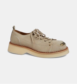 Derbies City en cuir signature - Kenzo - Beige