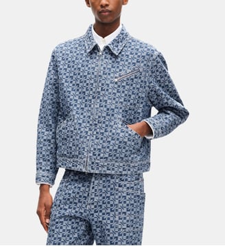 Veste Kenzogram Utility - Kenzo - Bleu