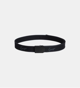Ceinture souple signature - Kenzo - Black
