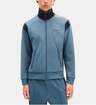 veste droite zippée signature - Kenzo - Anthracite