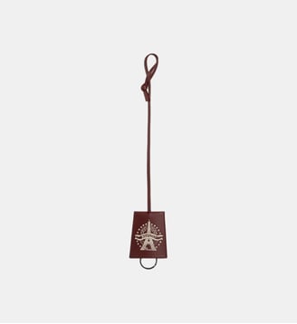 Charm en cuir signature - Kenzo - Bordeaux