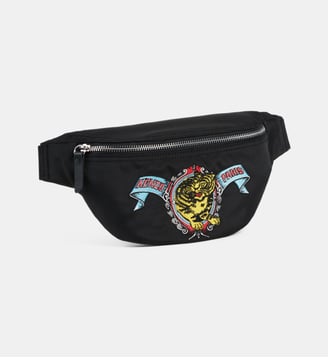 Sac banane broderie tigre - Kenzo - Black