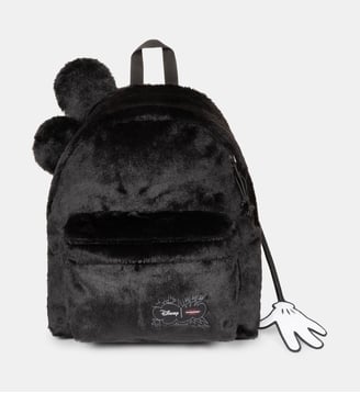 Sac à dos Padded Pak'R fausse fourrure signature - Eastpak - Noir