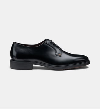 Derbies Easy en cuir - Santoni - Noir