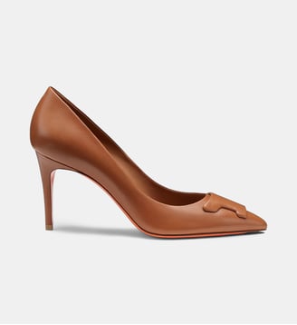 Escarpins Sibille en cuir - Santoni - Marron