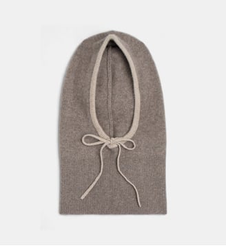 Cagoule Slubon en cachemire - Galeries Lafayette - Marron