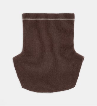 Col Slubon en maille de cachemire - Galeries Lafayette - Marron cafe