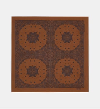 Carré en soie Minimal - Aeneis - Truffe