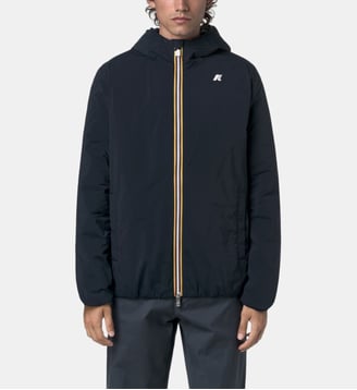 Doudoune Jack courte zippée capuche - K-Way - Noir