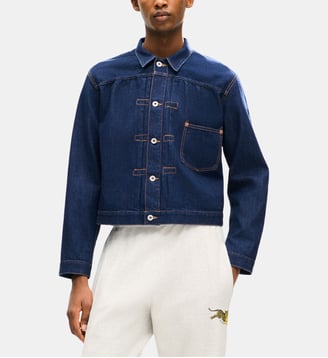 Veste denim tigre  - Kenzo - Bleu denim