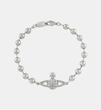 Bracelet Thames Mini Bas Relief - Vivienne Westwood - Platinium
