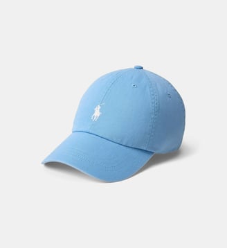 Casquette de baseball Iconique chino signature - Polo Ralph Lauren - Bleu clair