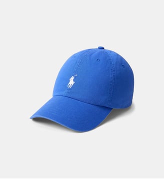 Casquette de baseball Iconique chino signature - Polo Ralph Lauren - Bleu