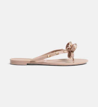 Sandales Rockstud signature - Valentino Garavani - Poudre