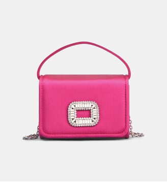 Sac pochette Pilgrim - Roger Vivier - Rose