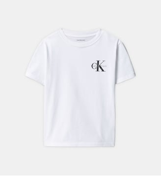 T-shirt signature en coton - Calvin Klein - Blanc