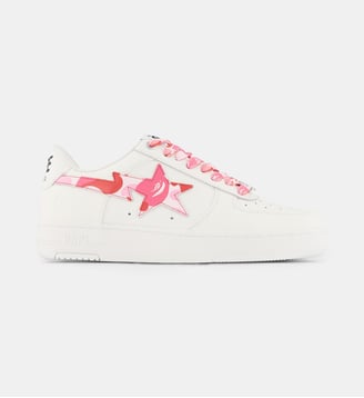 Baskets basses ABC Camo STA camouflage cuir - A BATHING APE ® - Rose