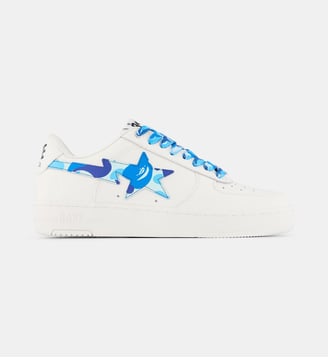 Baskets basses ABC Camo STA camouflage cuir - A BATHING APE ® - Bleu