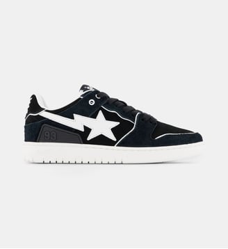 Baskets basses SK8 STA #2 nubuck - A BATHING APE ® - Noir