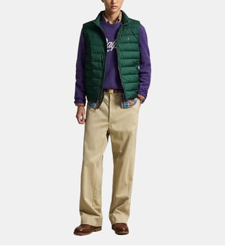 Le gilet en duvet rangeable Colden - Polo Ralph Lauren - Vert forêt
