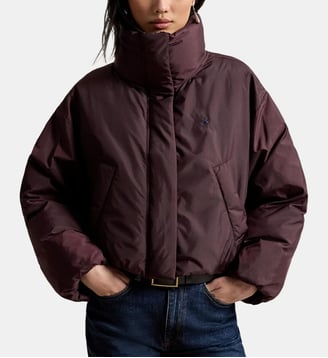 Doudoune courte rembourrée signature - Polo Ralph Lauren - Burgundy