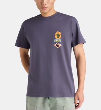 T-shirt loose Stacked Grapes coton bio - Carhartt WIP - Violet