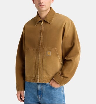 Veste droite OG Arcan coton bio - Carhartt WIP - Marron clair