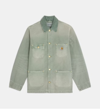 Veste droite OG Chore coton bio - Carhartt WIP - Vert clair