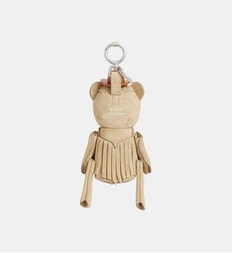 Charm Western Polo Bear en cuir - Polo Ralph Lauren - Beige