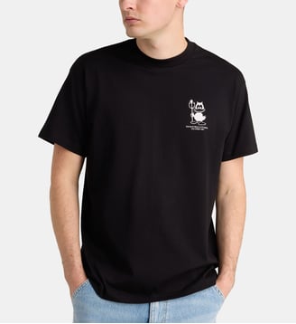 T-shirt ajusté Bumper Car à motif fantaisie en coton bio - Carhartt WIP - Noir