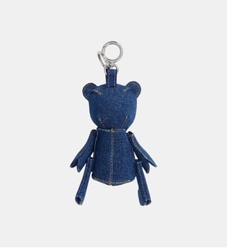 Charm Polo Bear en denim signature - Polo Ralph Lauren - Bleu