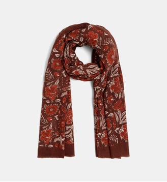 Etole Laetitia fleurs - Galeries Lafayette - Marron