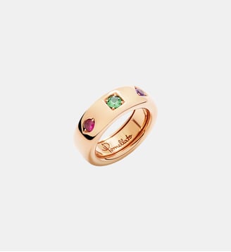 Bague - Tsavorite, rubis et améthyste - Pomellato - Or